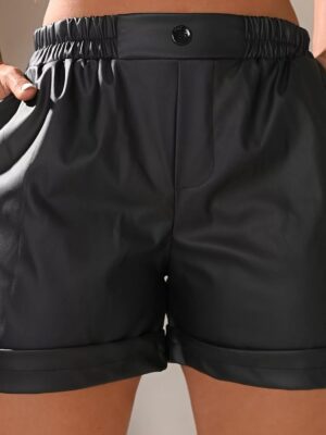 SHORTS COURO HANNA