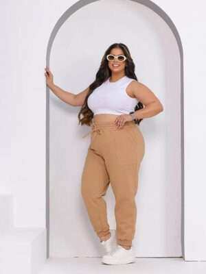 JOGGER MOLETOM 3 CABOS CURVE PALOMA