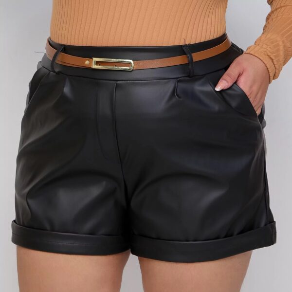 SHORTS COURO CURVE NATALIE - Image 2