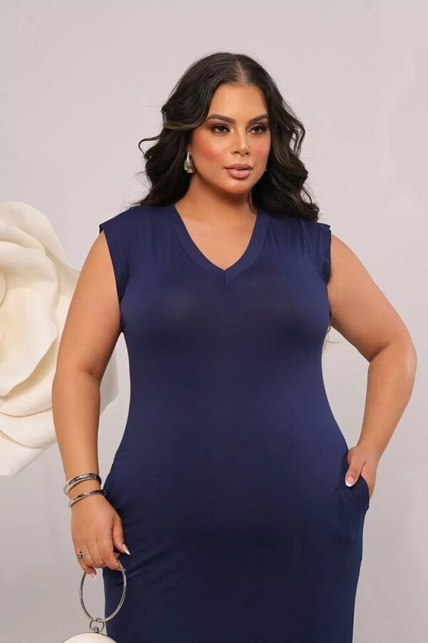 VESTIDO VISCOLYCRA CURVE VERA - Image 4