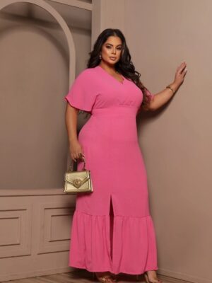 VESTIDO DUNA CURVE MAGNÓLIA
