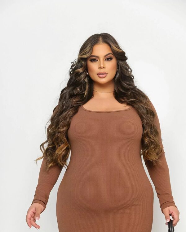VESTIDO ANARRUGA CURVE NATASHA - Image 4
